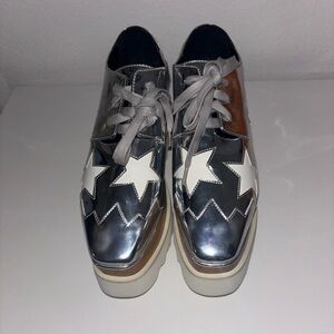 Stella McCartney Ellis Silver 6.5 US Women Limited Edition